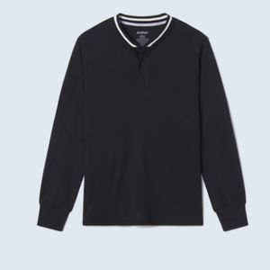 NEW JAMBYS Black Pajambys Top BLACK SIZE:LARGE